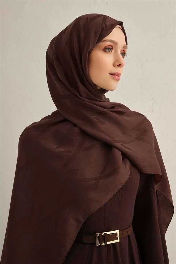 Armine Lyocell Naia Zikzak Desen Şal 1 16