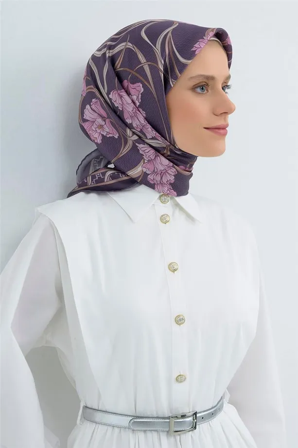 Armine Saf İpek Sura Eşarp 9512D 07