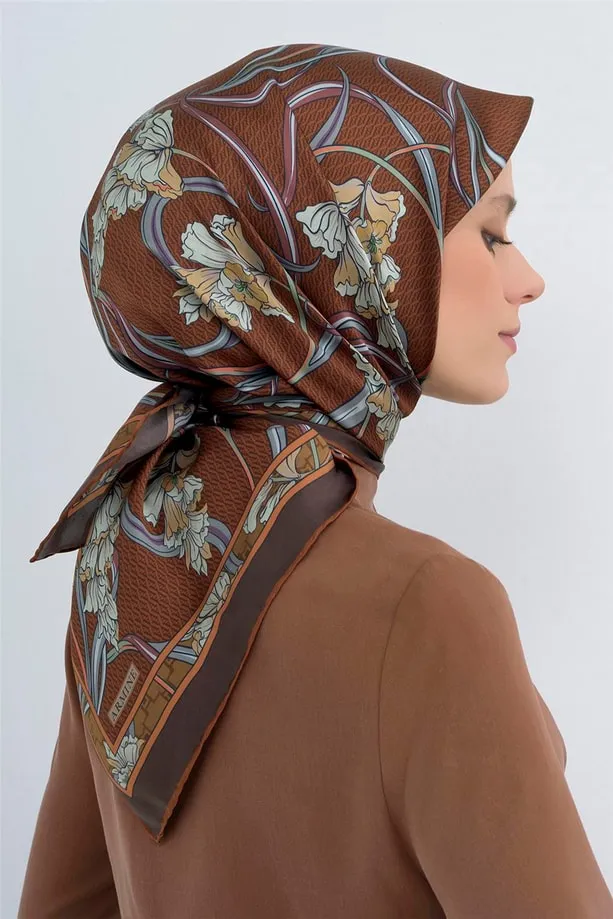 Armine Saf İpek Sura Eşarp 9512D 54