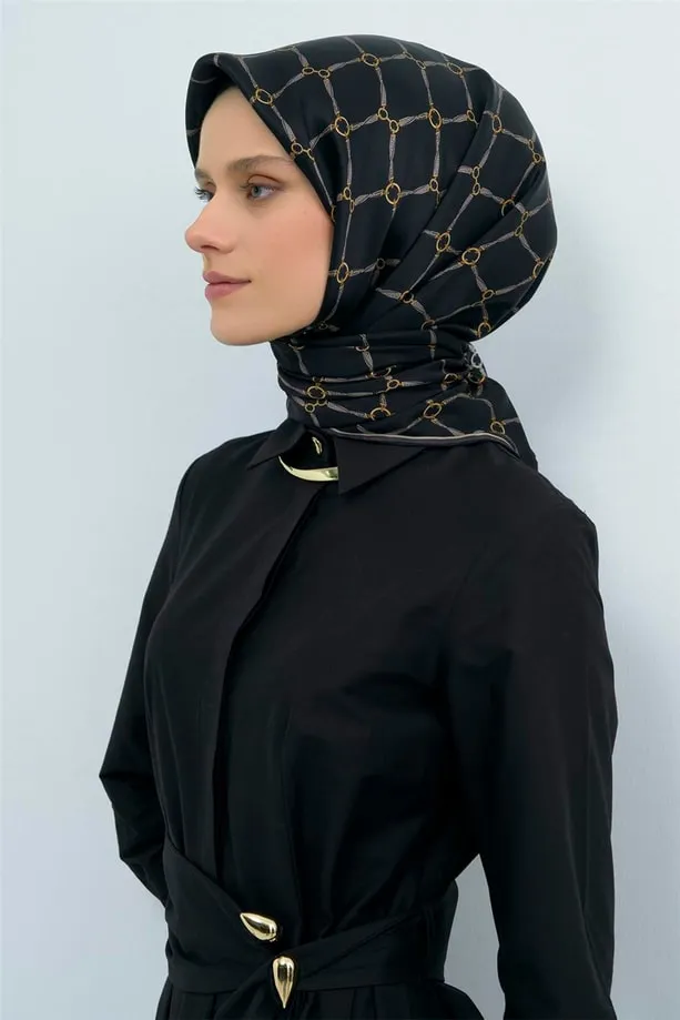 Armine Saf İpek Twill Eşarp 9538D 84