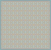 Belli Bebe Mavisi Klasik Desen %100 Twill İpek Eşarp 4328D 51