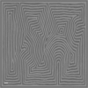 Belli Gri Geometrik Desen %100 Twill İpek Eşarp 4325D 82