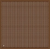 Belli Kahverengi Etnik Desen %100 Twill İpek Eşarp 4308D 86