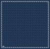 Belli Lacivert Klasik Desen %100 Twill İpek Eşarp 4326D 86