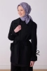 Belli Lila Etnik Desen %100 Twill İpek Eşarp 4308D 35