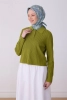 Belli Mavi Obje Desen %100 Twill İpek Eşarp 4313D 51