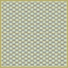 Belli Yeşil Geometrik Desen %100 Twill İpek Eşarp 4302D 52