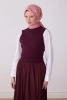 Belli Pambe Etnik Desen %100 Twill İpek Eşarp 4308D 03