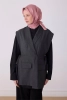 Belli Pembe Klasik Desen %100 Twill İpek Eşarp 4305D 84