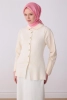Belli Pembe Klasik Desen %100 Twill İpek Eşarp 4317D 55