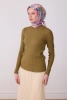 Belli Pembe Soyut Desen %100 Twill İpek Eşarp 4310D 02