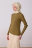Belli Sarı Klasik Desen %100 Twill İpek Eşarp 4326D 84