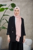 İpekhan Kazayağı Desen İpeksi Jakar Şal Şeker Pembe
